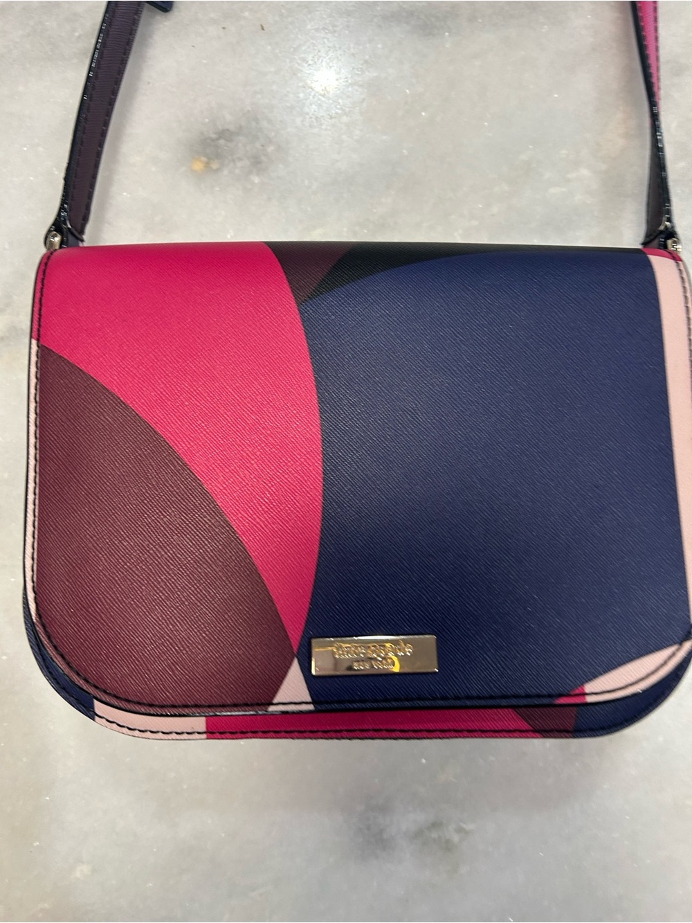 Kate Spade Carson Laurel Way Geometric Crossbody Bag